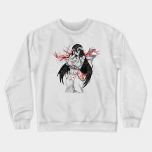 Pencil crumbs Succubus under sakura Crewneck Sweatshirt